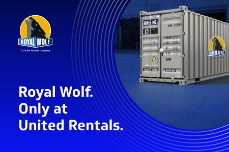 Royal Wolf is now United Rentals