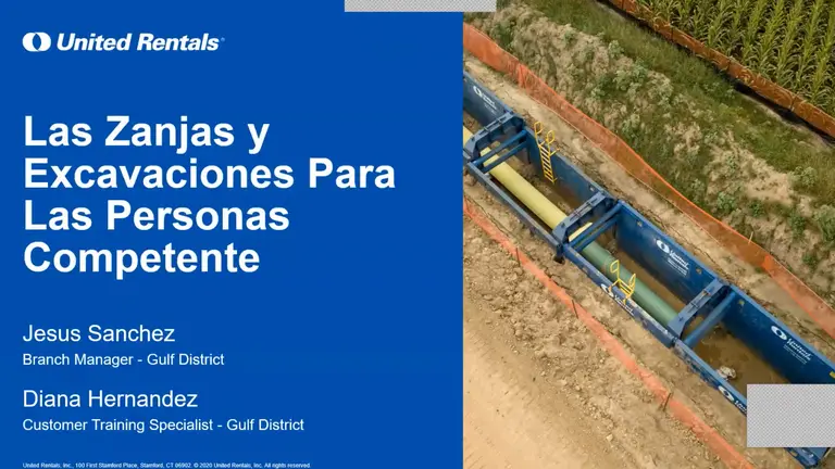 Trench Safety Awareness - Spanish
