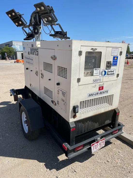 2018 Wanco WSP25 Portable Light Tower