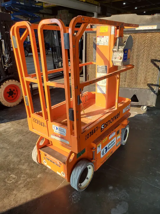 2019 Snorkel TM12E Self-Propelled One-Person Lift
