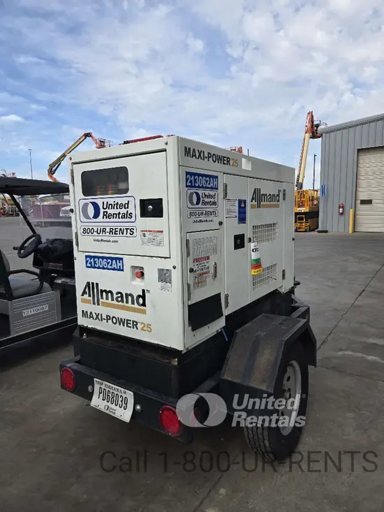 2018 Allmand MP25 Diesel Generator