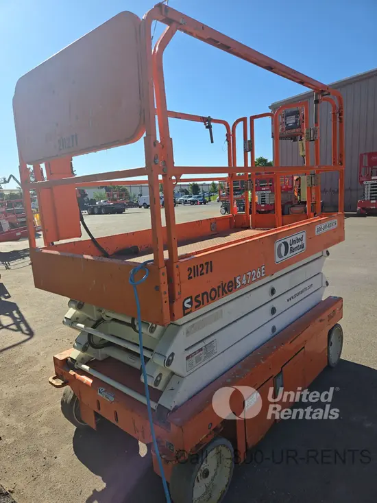 2018 Snorkel S4726E Scissor Lift