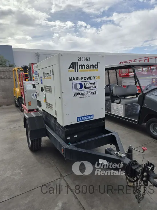 2018 Allmand MP25 Diesel Generator