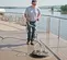Black Mi-T-M 4,000 psi hydro scrubber surface cleaner