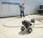 Silver and black MiTM Black Mi-T-M 2,700 psi pressure washer