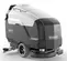 Gray and black NILFISK Walk-behind Floor Scrubber, 32 in., 12V Electric Powered