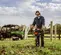 Orange Stihl One-man Auger