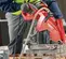 Red and black HILTI Concrete Cut-off Saw, 12 in., Electric Powered