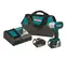 Green and black MAKITA Impact Wrench, 3/8 in., Cordless Electric Powered