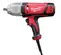 Red and black and silver MILWAUKEE Impact Wrench, 1/2 in., Electric Powered