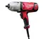 Red and black and silver MILWAUKEE Impact Wrench, 1/2 in., Electric Powered