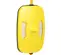 Closeup of a light on the Southwire 50 foot light string with led lights and a yellow cord