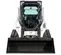 White, black and orange BOBCAT 2,000-2,400 lb. Compact Track Loader
