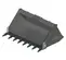Gray Paladin 74 in. Tooth Bucket Attachment for Skid Steer