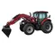 Red Case utility tractor