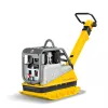 Yellow Wacker Neuson vibratory plate compactor