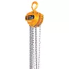 Yellow Kito Manual Chain Hoist, 1.5 Ton