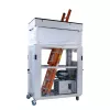 White and orange ABATEMENT HEPA Dust Containment Cart