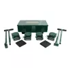 Green HILMAN Machine Skate, 15 Tons