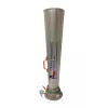 Silver Texas Pneumatic 3 inch venturi air horn
