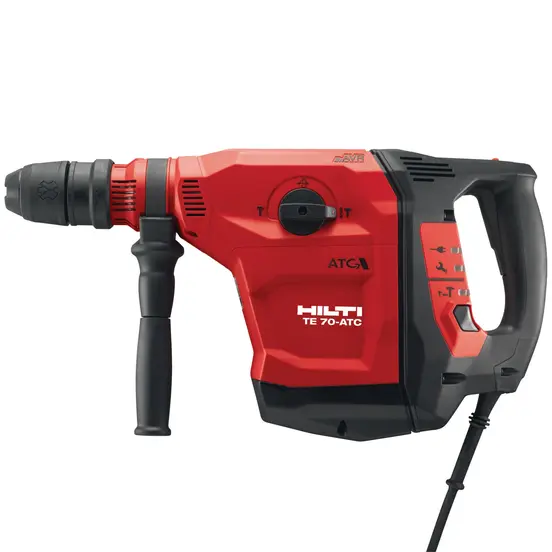 Red Hilti electric Rotary Hammer