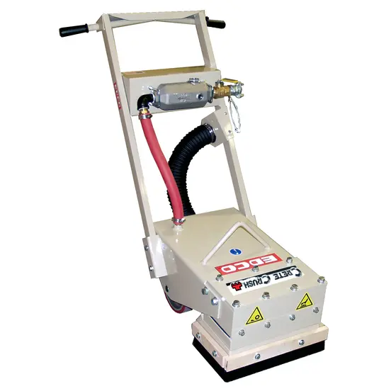 Beige Edco Air Concrete Scabbler with 5 heads