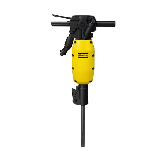 Yellow and black ATLASCOPCO Air Paving Breaker, 35 lb. class