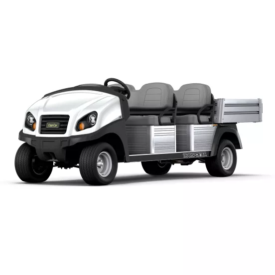 White Clubcar 2-6 Seat UTV, 2WD, Gas