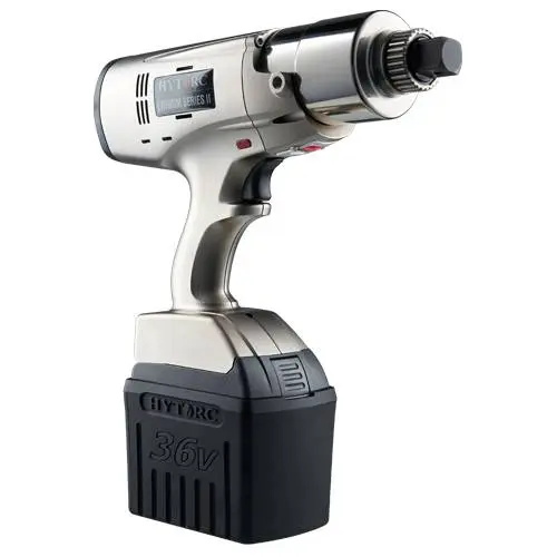 Silver and black HYTORC Torque Wrench Gun, 3/4 in., Cordless