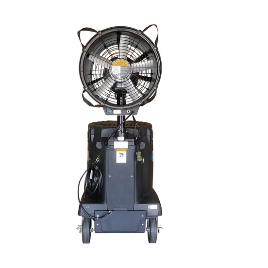 Black PWRBREEZER Cooling Fan, 7,000 CFM, 115V Electric Operation