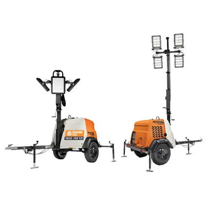 Trailer Mounted Lighting Tower
