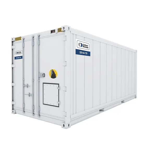 20ft high cube refrigerated event container for cold storage hire at events