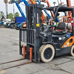 2019 Doosan G25P-7DF Warehouse Forklift