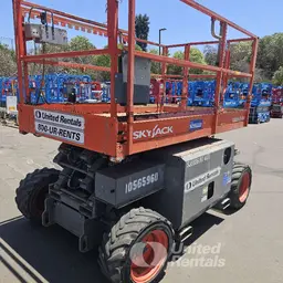 2017 Skyjack SJ6826RT Rough Terrain Scissor Lift