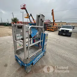 2018 Genie GR-20 Self-Propelled One-Person Lift