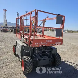 2019 Skyjack SJ6826RT Rough Terrain Scissor Lift
