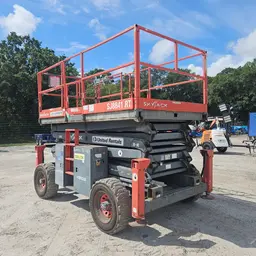 2014 Skyjack SJ8841RT Rough Terrain Scissor Lift