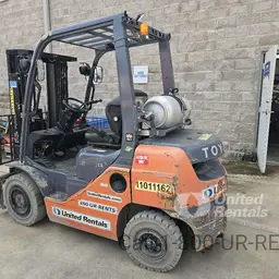 2019 Toyota 8FGU25 Warehouse Forklift
