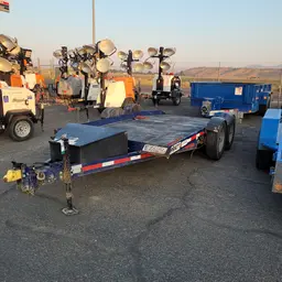 2019 EZRamp EZ-1480 Hydraulic Drop Deck Trailer