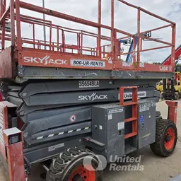 2016 Skyjack SJ8841RT Rough Terrain Scissor Lift