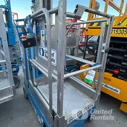 2018 Genie GR-20 Self-Propelled One-Person Lift