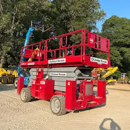 2016 MEC 6092RT Rough Terrain Scissor Lift