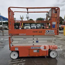 2018 Snorkel S3226E Scissor Lift